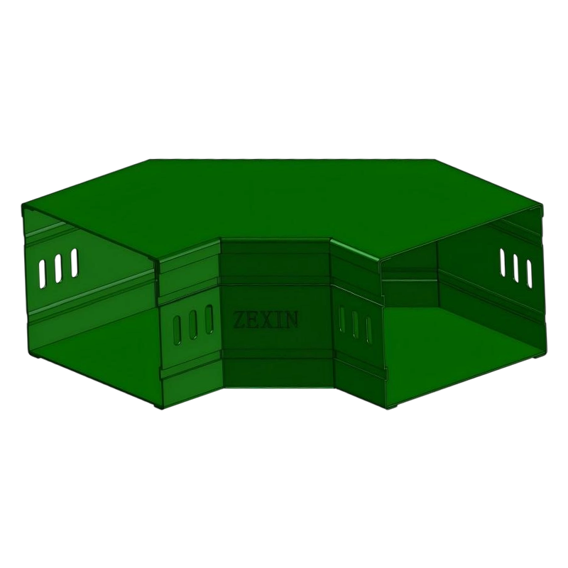 Bandeja de cabos FRP horizontal 90° cotovelo