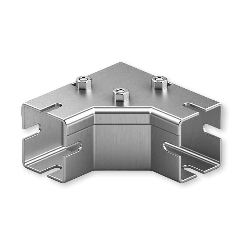 Bandeja de cabos horizontal 90 ° cotovelo