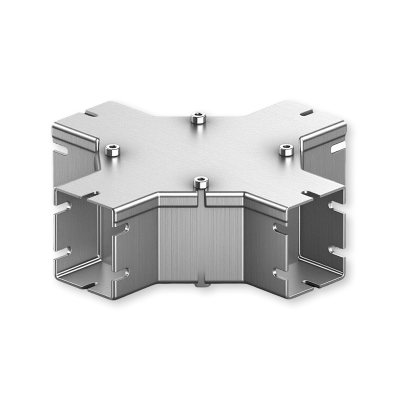 Bandeja de cabos cruzada